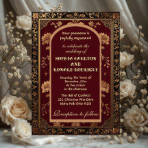 Classic Christmas Chinoiserie Traditional Wedding