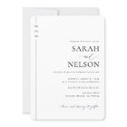 Classic Moderne Élégant Tout en un QR Code Mariage