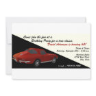Invitation classique de fête d'anniversaire de