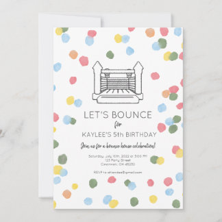 Invitation classique de la fête de la maison de re