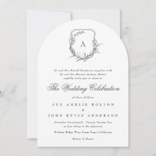 Invitation classique élégant classique classique classique ar