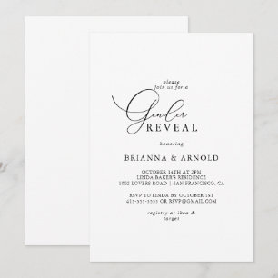 Invitation Classy Chic Minimalist