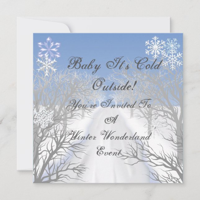 Invitation Classy WinterWinterWland (Devant)