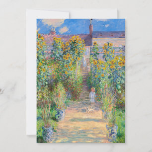 Invitation Claude Monet - Le jardin de l'artiste à Vetheuil