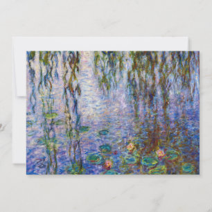 Invitation Claude Monet - Lys d'eau