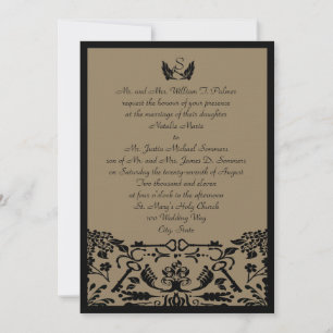 Invitation Clé de mon coeur / Mariage