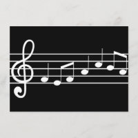 clef triple et notes : musique de feuille