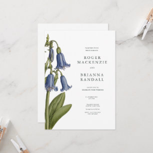 Invitation Clochette (Jacinthe des bois)