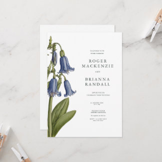 Invitation Clochette (Jacinthe des bois)