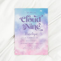 Cloud Neuf filles 9e anniversaire