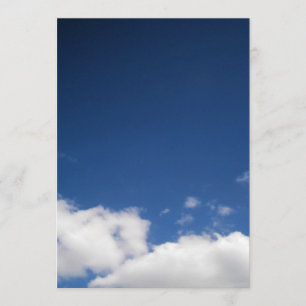 Invitation Clouds & Blue Sky