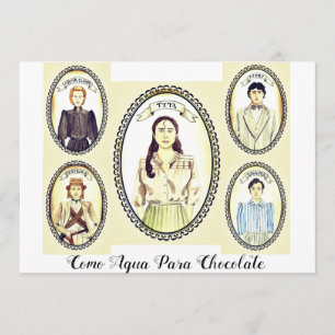 Invitation Club de lecture Como Agua Para Chocolate