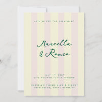Club de Tennis à Rayures Verticales Jaunes et Rose
