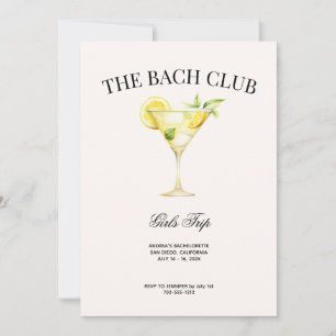 Invitation Club Social Cocktail Lemon Itinéraire Bach et