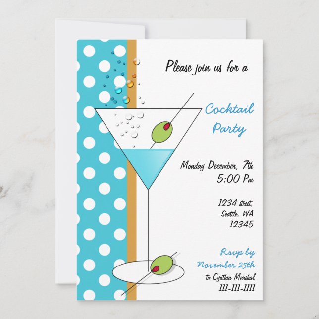 Invitation Cocktail (Devant)