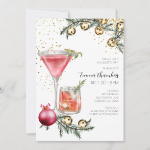 Invitation Cocktail de Bachelorette de vacances