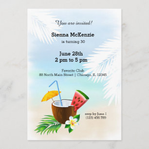 Invitation Cocktail d'été