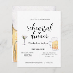Invitation Cocktail, Dîner de répétition de bière