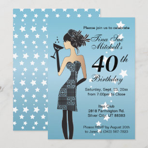 Invitation Cocktail Fille Anniversaire