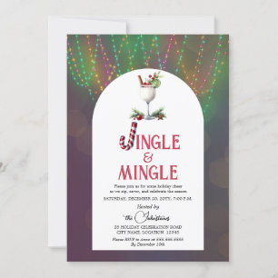 Invitation Cocktail Jingle & Mingle