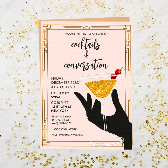 Invitation Cocktail Party (Créateur téléchargé)