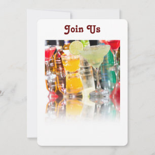INVITATION "COCKTAILS GALORE"