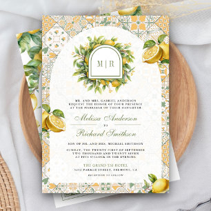 Invitation Code QR de la photo de mariage de carreaux méditer