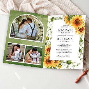 Invitation Code QR de mariage avec arches de photos de tourne