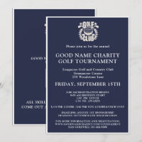 Code QR du logo du tournoi de golf de charité