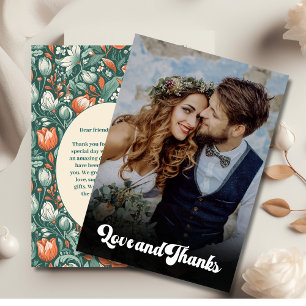 Invitation Code QR Mariage Floral Bohème Chic Rétro 