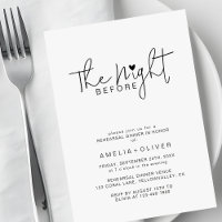 Cœur de script moderne | Dîner de répétition de ma