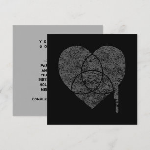 Invitation coeur du graphique