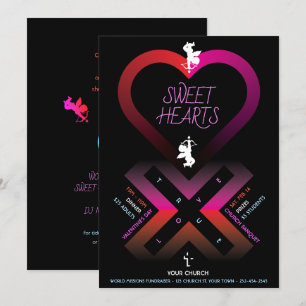 Invitation Coeur X Coeurs doux