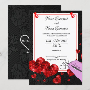 Invitation Cœurs