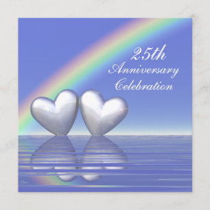 Invitation Cœurs d'Argent 25e Anniversaire
