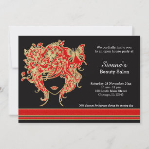 Invitation Coiffeur Open House