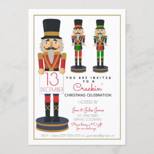 Invitation Collecte de fonds de Noël pour les noisettes de ch