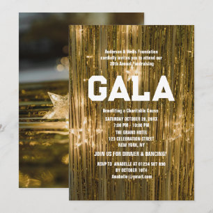 Invitation Collecte de fonds pour le gala officiel de l'entre