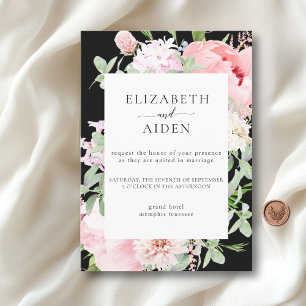 Invitation Collection de mariage de printemps botanique à l'a
