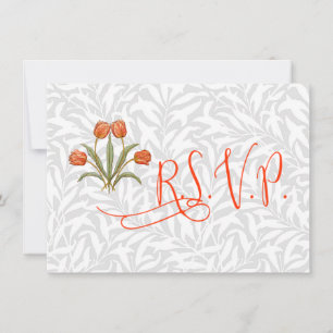 Invitation Collection de peinture vintage Tulip Morris
