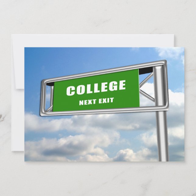 Invitation Collège d'études supérieures de la signalisation r (Devant)