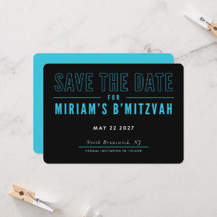 Invitation COMMANDE D'IMPRESSION pour Cheryl - Bat Mitzvah de