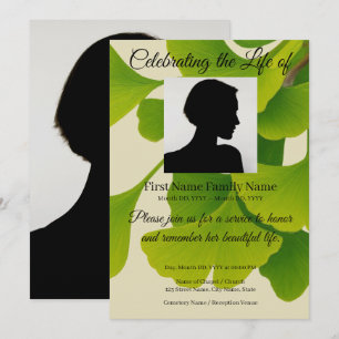 Invitation commémorative Ginko