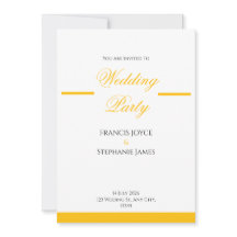 Conception de carton d'invitation de mariage éléga