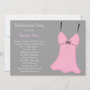 Invitation Conception de la partie de bachelorette CUTE