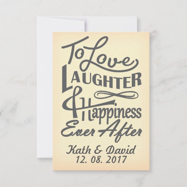 Invitation conception de sauvegarde de la date (Devant)