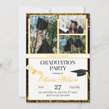 Conception d'invitation pour une fête de remise de
