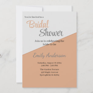 Invitation Conception d'invitation simple à deux tons