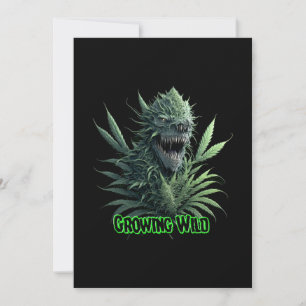 Invitation Conception du plante de mauvaises herbes cool "Gro