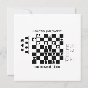 Invitation Conception inspirée des échecs classiques